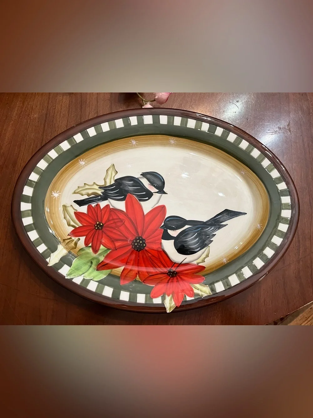 Pfaltzgraff Woodland Oval platter vintage pfaltzgraff